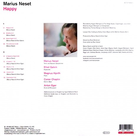 Marius Neset: Happy [Winyl]