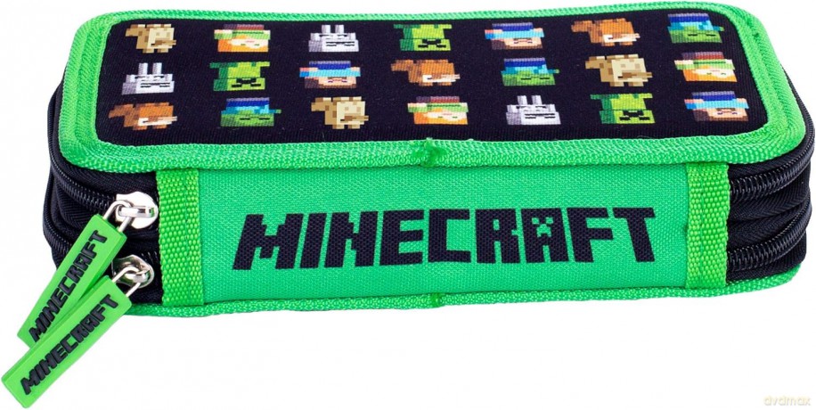 Piórnik podwójny bez wyposażenia Minecraft