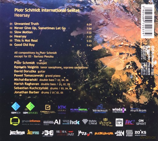 Piotr Schmidt International Sextet: Hearsey [CD]