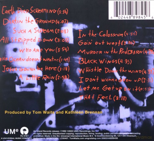 Tom Waits: Bone Machine [CD]