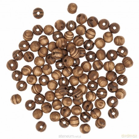 Koraliki drewniane sosnowe 10mm 100 szt