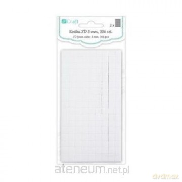 Kostka 3D 3mm 306 szt