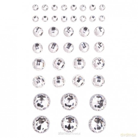 Kryształki samoprzylepne crystal 40 szt