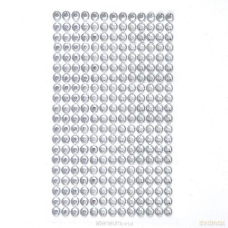 Kryształki samoprzylepne crystal 6mm 260 szt