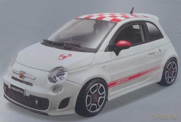 BBURAGO Abarth 500 Kit 18-25084 [MODELARSTWO]