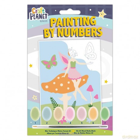 Malowanie po numerach Craft Planet - Fairy