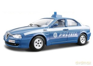 BBURAGO Alfa Romeo 156 Polizia Kit 18-25044 [MODELARSTWO]