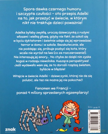 Mordercza Adelka. To się wszystko źle skończy - Mr Tan, Miss Prickly, Natalia Zmaczyńska [KSIĄŻKA]