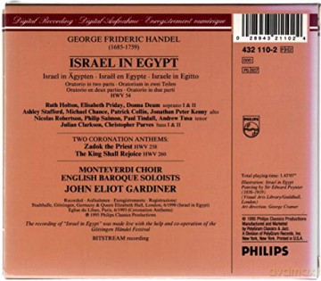 Gardiner: Handel:Israel In Egypt [2CD]