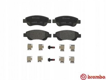 Zestaw klocków hamulcowych, hamulce tarczowe Brembo P 61 081 Peugeot Toyota Citroen