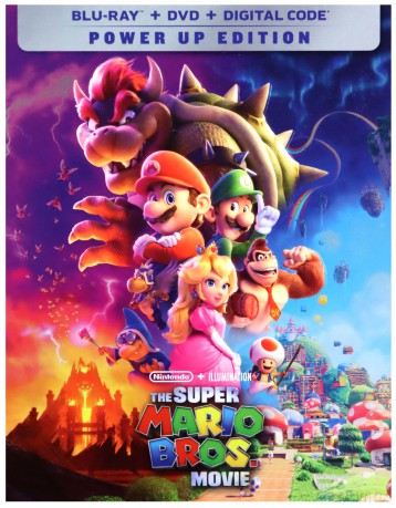 The Super Mario Bros. Movie (Super Mario Bros: Film) [Blu-Ray]+[DVD]