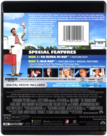 The Truman Show [Blu-Ray 4K]+[Blu-Ray]