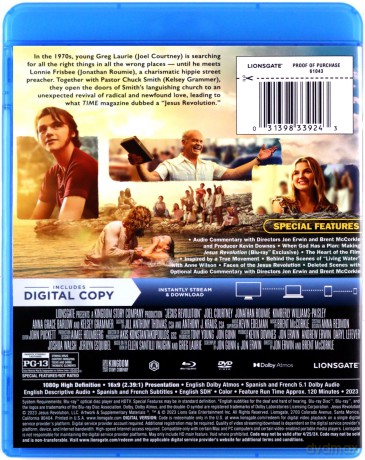 Jesus Revolution [Blu-Ray]+[DVD]