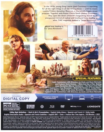 Jesus Revolution [Blu-Ray]+[DVD]