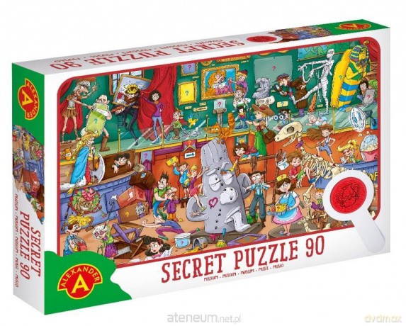 ALEXANDER 90 el. obserwacyjne z lupą - Muzeum [PUZZLE]