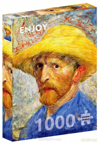 ENJOY 1000 el. Autoportret w słomkowym kapeluszu [PUZZLE]