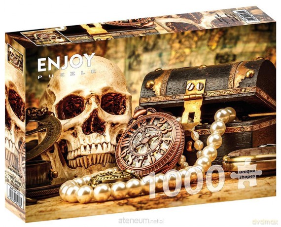 ENJOY 1000 el. Biurko kapitana piratów [PUZZLE]