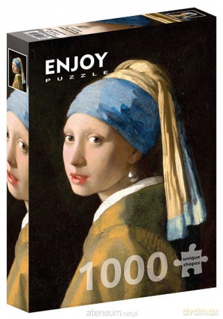 ENJOY 1000 el. Dziewczyna z perłą, Johannes Vermeer [PUZZLE]