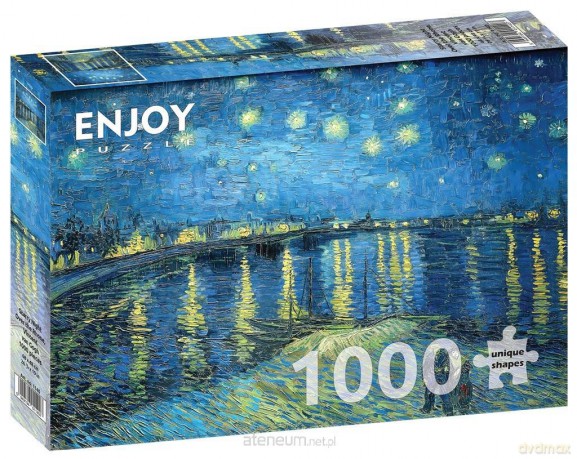 ENJOY 1000 el. Gwiaździsta noc nad Rodanem [PUZZLE]