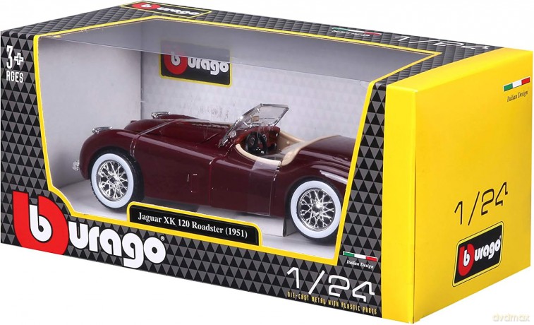 BBURAGO Jaguar XK 120 Roadster (1948) 18-22018 [MODELARSTWO]