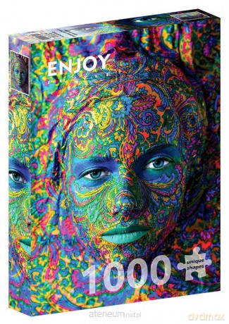 ENJOY 1000 el. Kobieta z makijażem [PUZZLE]