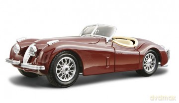 BBURAGO Jaguar XK 120 Roadster (1951) 18-25061 [MODELARSTWO]
