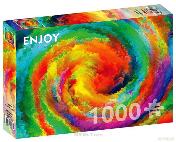 ENJOY 1000 el. Kolorowy wir gradientu [PUZZLE]