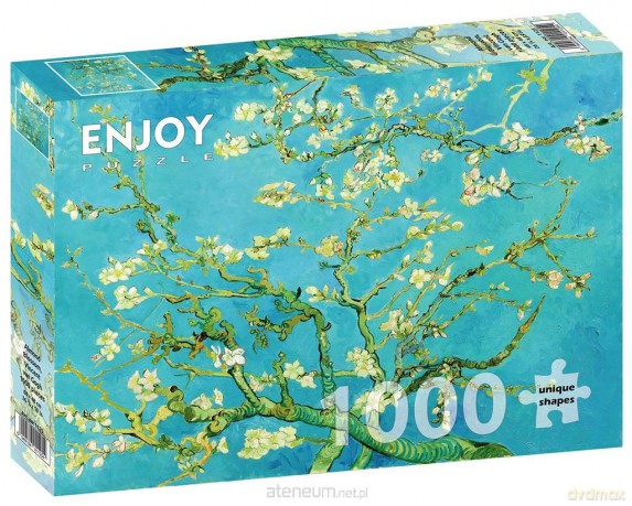 ENJOY 1000 el. Kwitnący migdałowiec, Vincent van Gogh [PUZZLE]