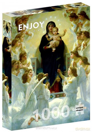 ENJOY 1000 el. Madonna z aniołami, William Adolphe... [PUZZLE]