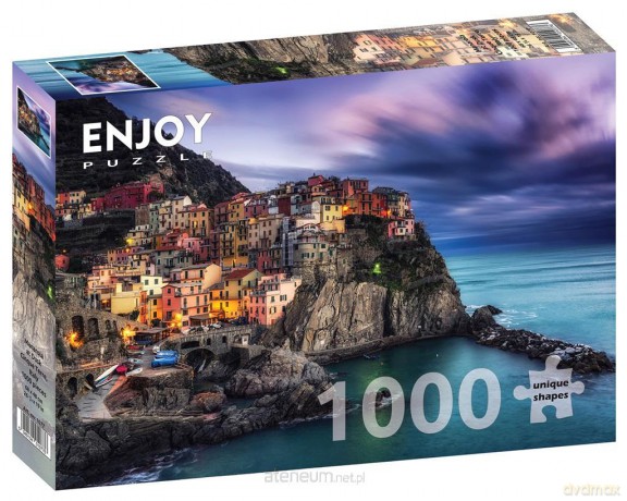 ENJOY 1000 el. Manarola o zmierzchu/Cinque Terre [PUZZLE]