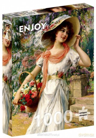 ENJOY 1000 el. Ogród kwiatowy, Paul Emile Vernon [PUZZLE]