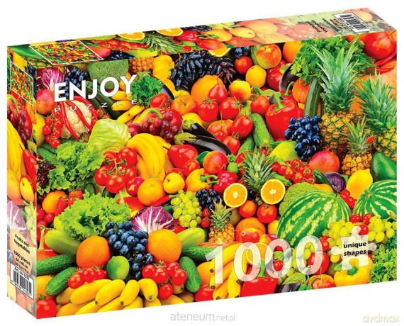 ENJOY 1000 el. Owoce i warzywa [PUZZLE]