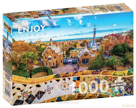ENJOY 1000 el. Park Gell/Barcelona/Hiszpania [PUZZLE]