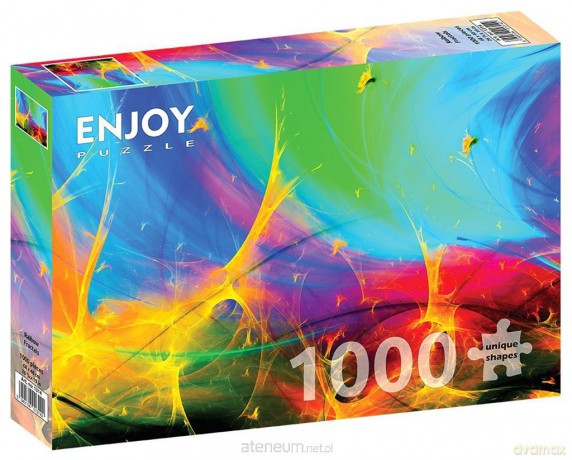 ENJOY 1000 el. Tęczowe fraktale [PUZZLE]