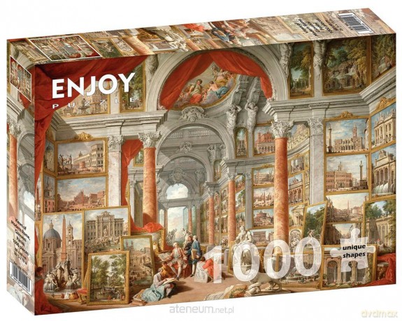 ENJOY 1000 el. Współczesny Rzym Giovanni Paolo Panini [PUZZLE]