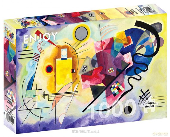 ENJOY 1000 el. Żółty-Czerwony-Niebieski... [PUZZLE]