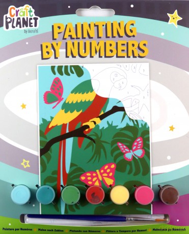 Malowanie po numerach Craft Planet - Papuga