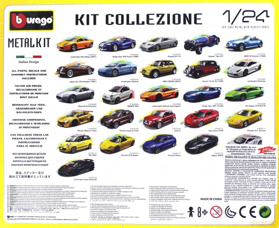 BBURAGO Lamborghini Reventon Kit 18-25081 [MODELARSTWO]