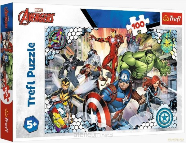 TREFL 100 el. Sławni Avengers/Disney Marvel [PUZZLE]