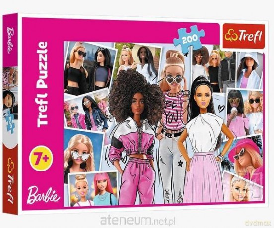 TREFL 200 el. W świecie Barbie/Mattel Barbie [PUZZLE]