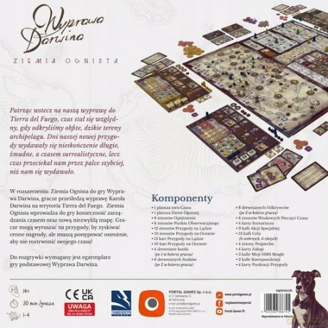 Wyprawa Darwina: Ziemia Ognista [GRA PLANSZOWA]