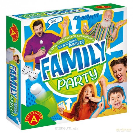 Zestaw gier imprezowyvh Family Party [GRA]