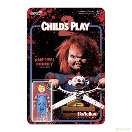 Childs Play: Childs Play - Homicidal Chucky (Blood Platter) Reaction Fugure Wave 2