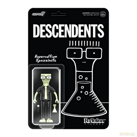 Descendents: Descendents - Milo (Hypercaffium Spazzinate) Glow In The Dark Reaction Figure