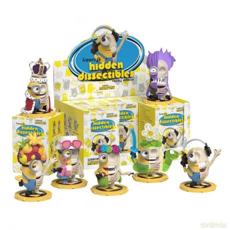 Minions: Freenys Hidden Dissectibles Minions (Series 1) - Vacay Edition (Box Of 6 Units)