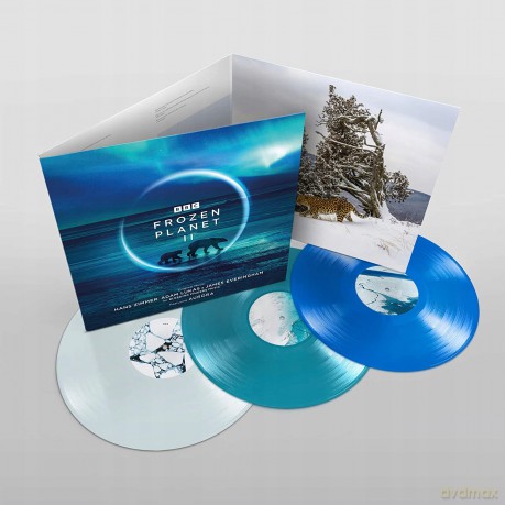 Frozen Planet II soundtrack (Blue/Turquoise/Ice) [Winyl]