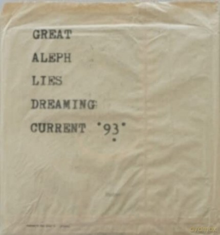 Current 93: Great Aleph Lies Dreaming [Winyl]