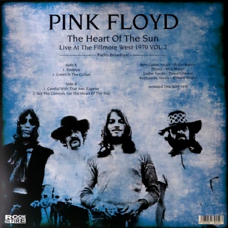 Pink Floyd: Heart Of The Sun. Live At The Fillmore West 1970 Vol. 2 [Winyl]