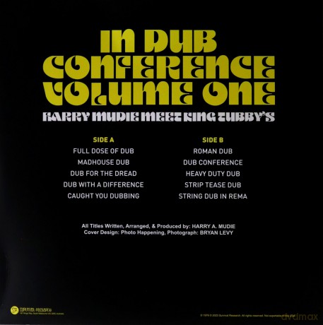 Harry Mudie Meet King Tubbys: In Dub Conference Volume One [Winyl]