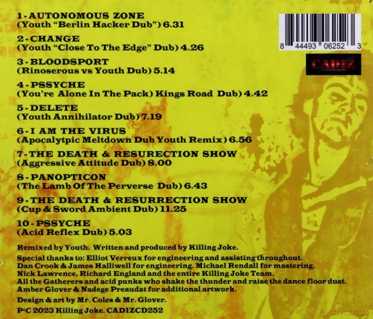 Killing Joke: In Dub Rewind (Vol. Two) [CD]